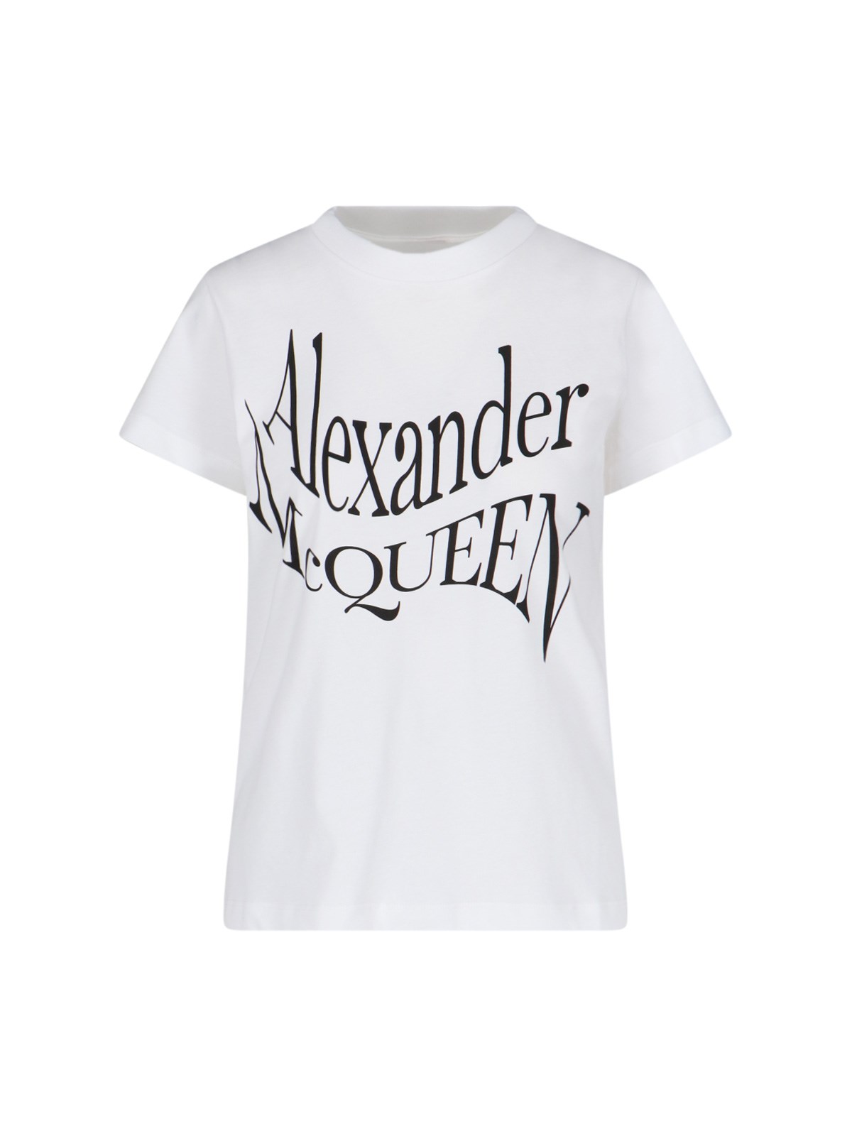 Tシャツ・カットソー alexander mcqueen FW24 Classic shirt (767940 QAAAD9000) Alexander McQueen Shirt 790908.QAAAD-9000 OPTICAL WHITE
