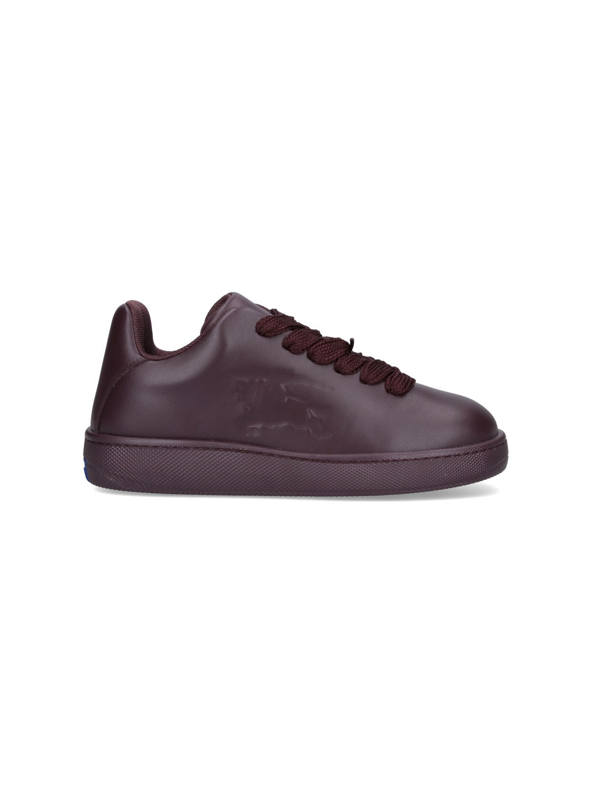 Shop Burberry 'box' Sneakers In Black  