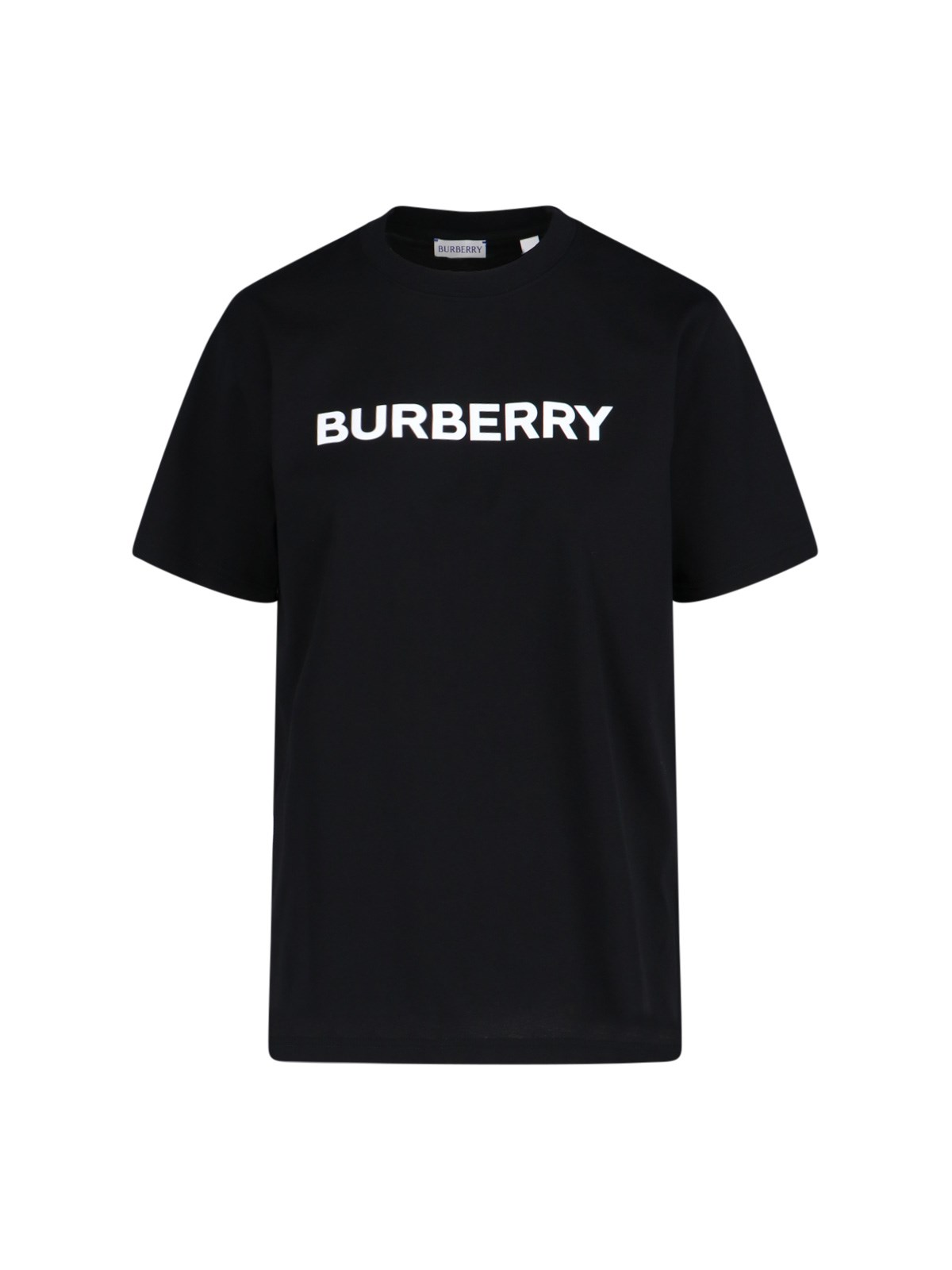 Shop Burberry Logo T-shirt In Black  