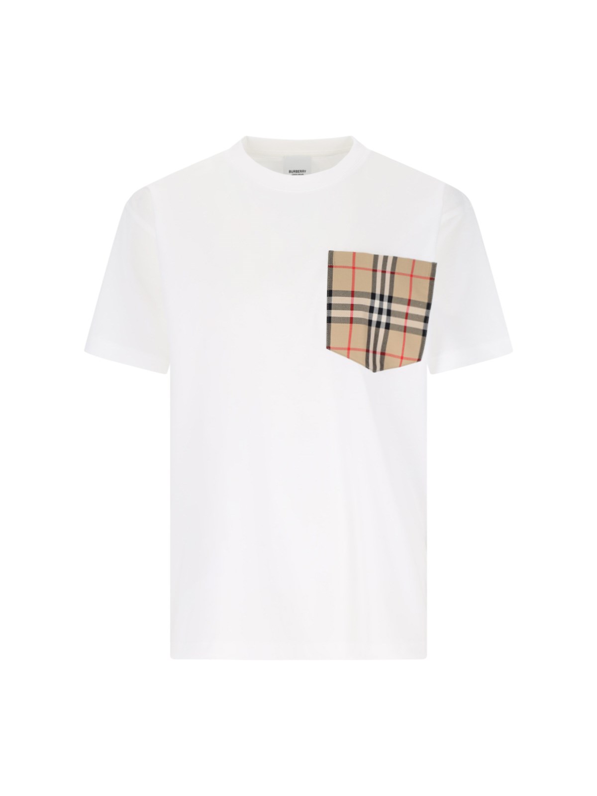 Shop Burberry Pocket T-shirt In White