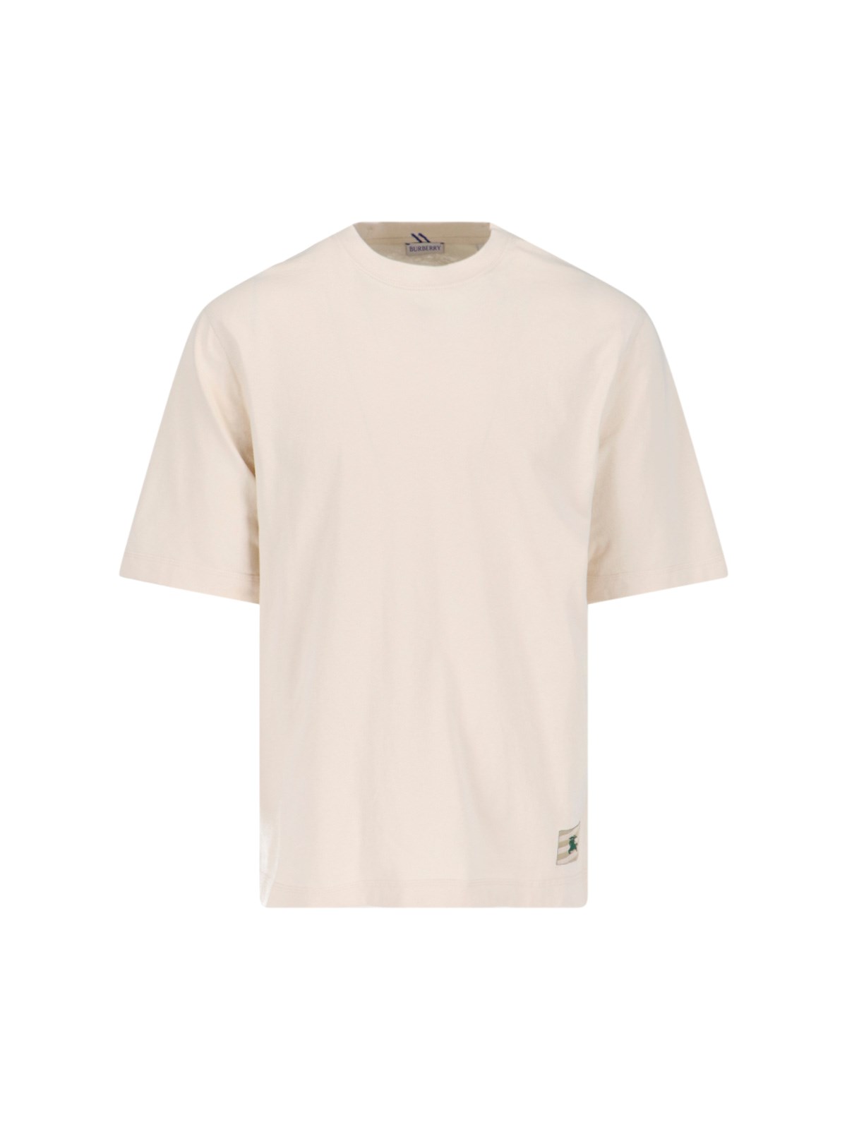 【送料&関税込】Burberry Ekd Big Logo Beige T-shirt Burberry 'ekd' t-shirt available on SUGAR - 149177