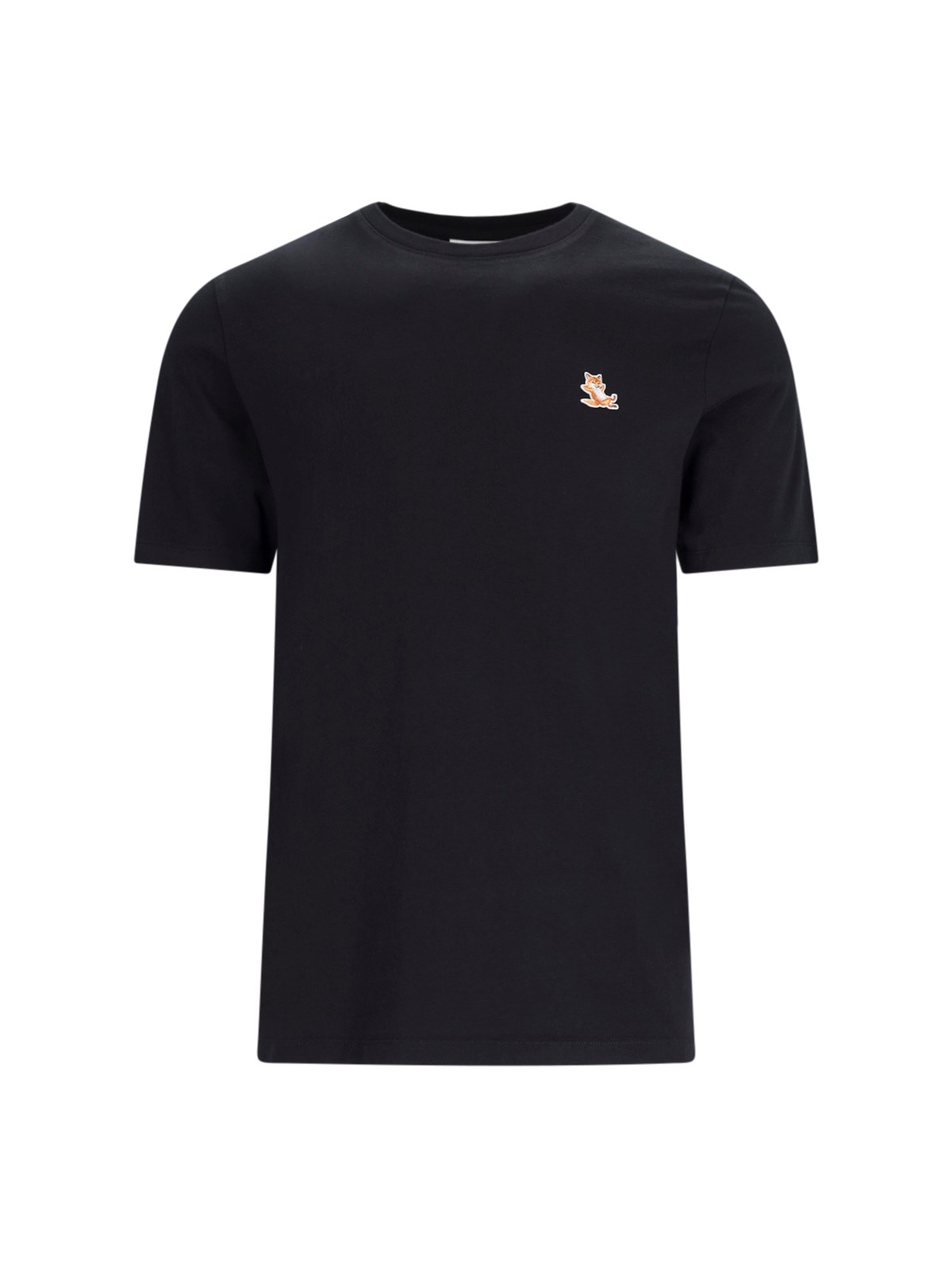 Shop Maison Kitsuné 'chillax Fox' T-shirt In Black  