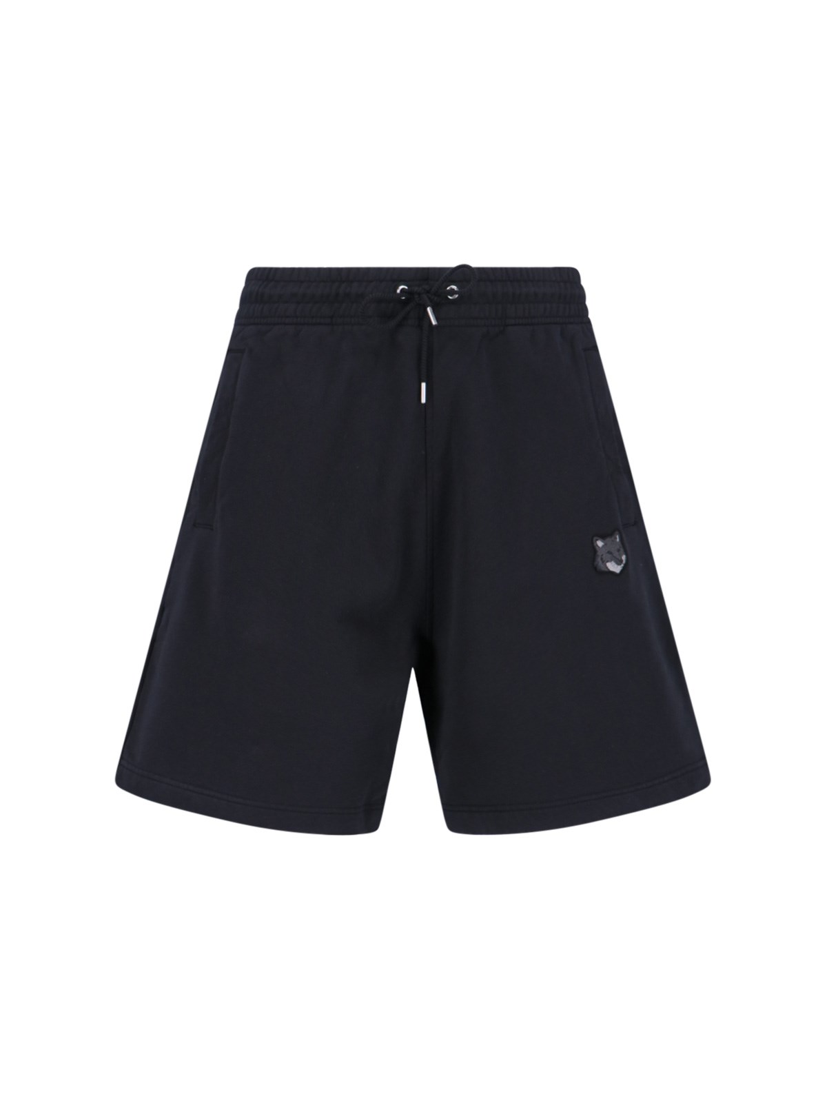 Maison kitsuné 'bold fox head patch' track shorts available