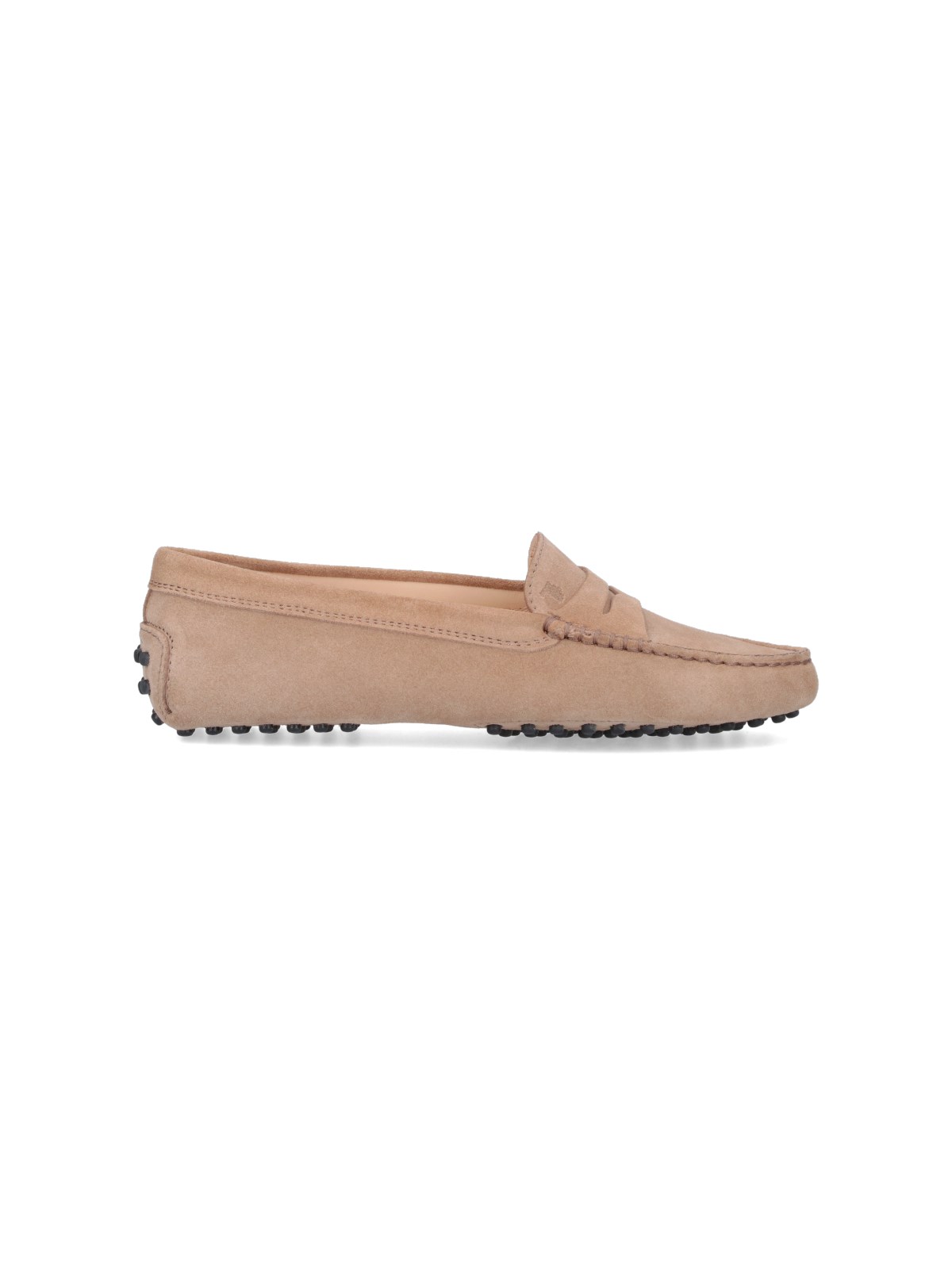Tod's 'gommino' Loafers In Beige