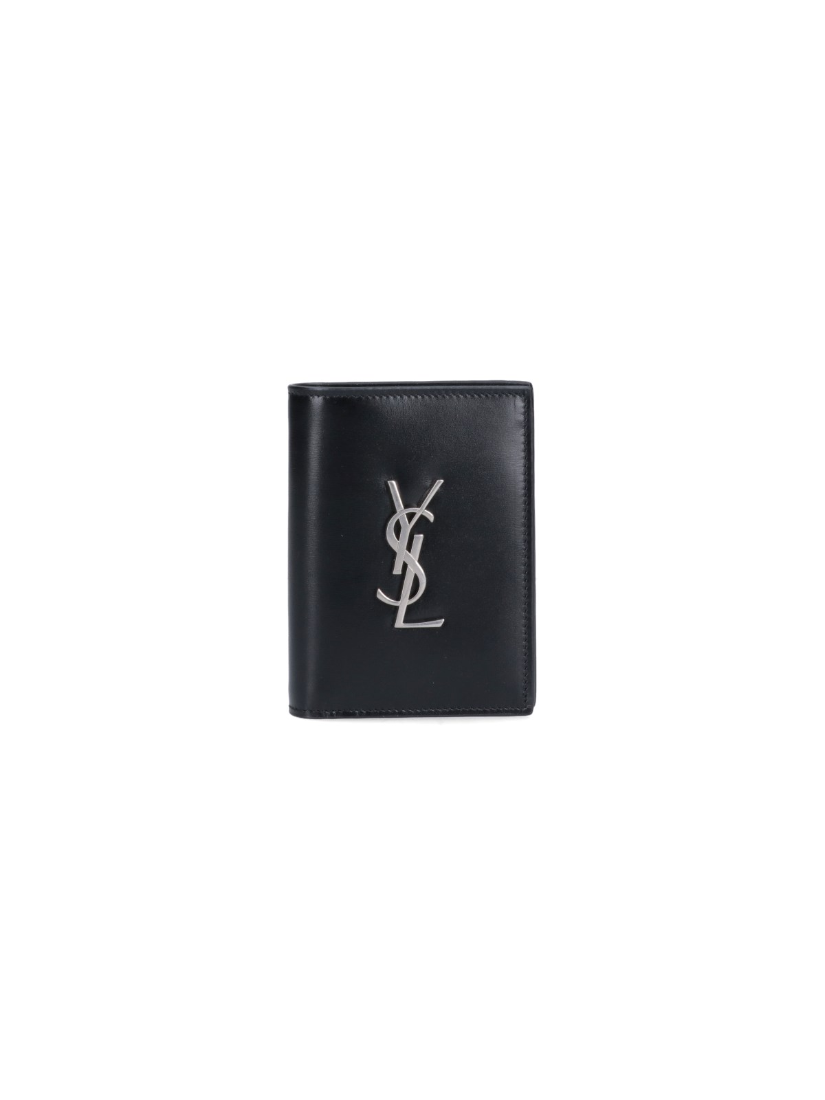 Saint Laurent "monogram" Wallet In Black  