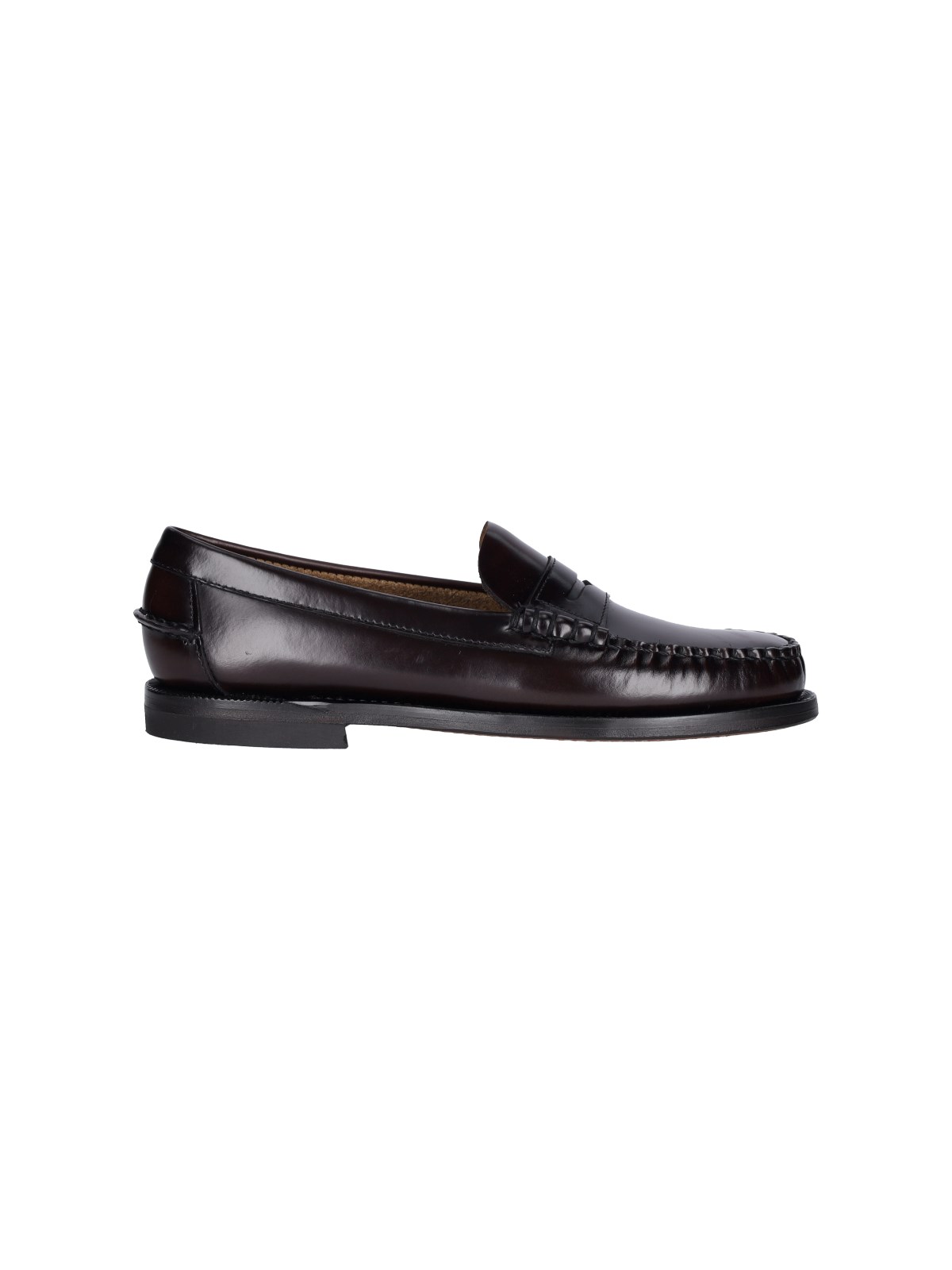 Shop Sebago "classic Dan" Loafers In Brown