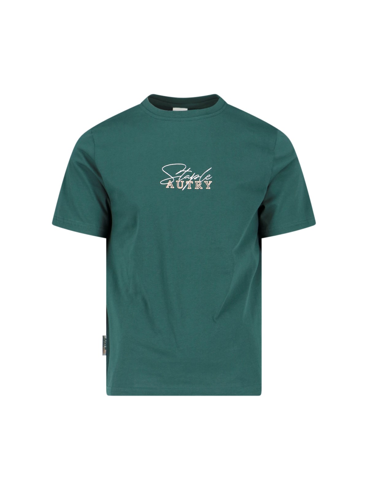 Shop Autry X Jeff Staple Logo T-shirt In Green