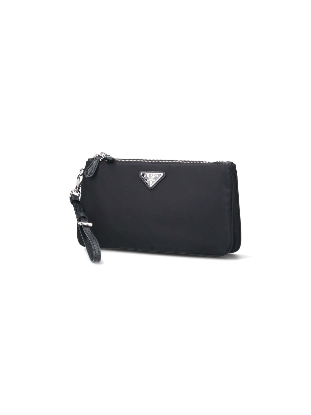 Prada double best sale pouch bag