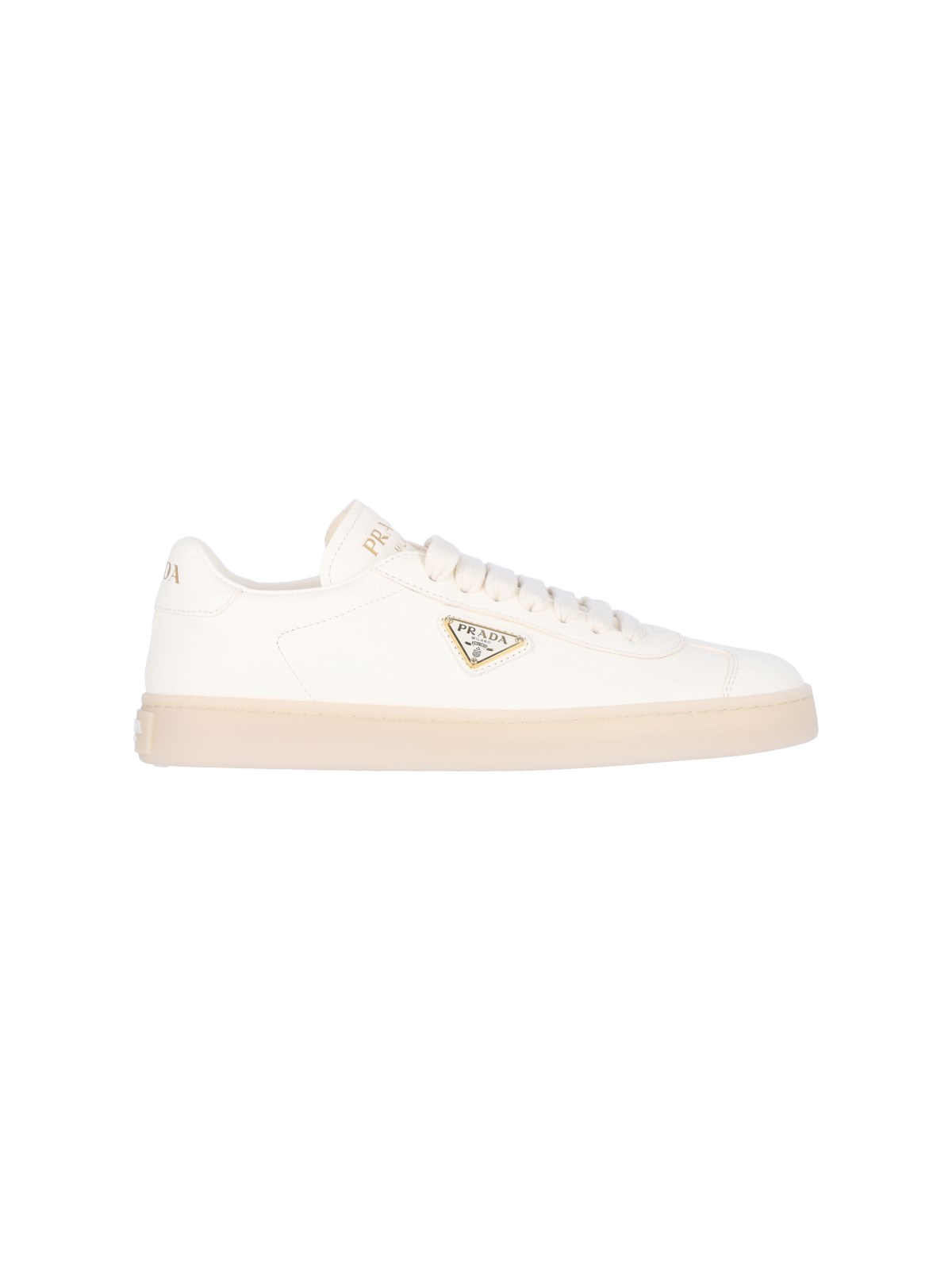 【送料&関税込】Prada Downtown Sneakers PRADA Downtown Leather Sneakers - POIZON