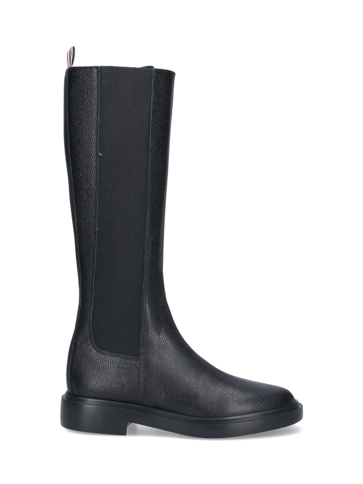 Shop Thom Browne 'chelsea' High Boot In Black  