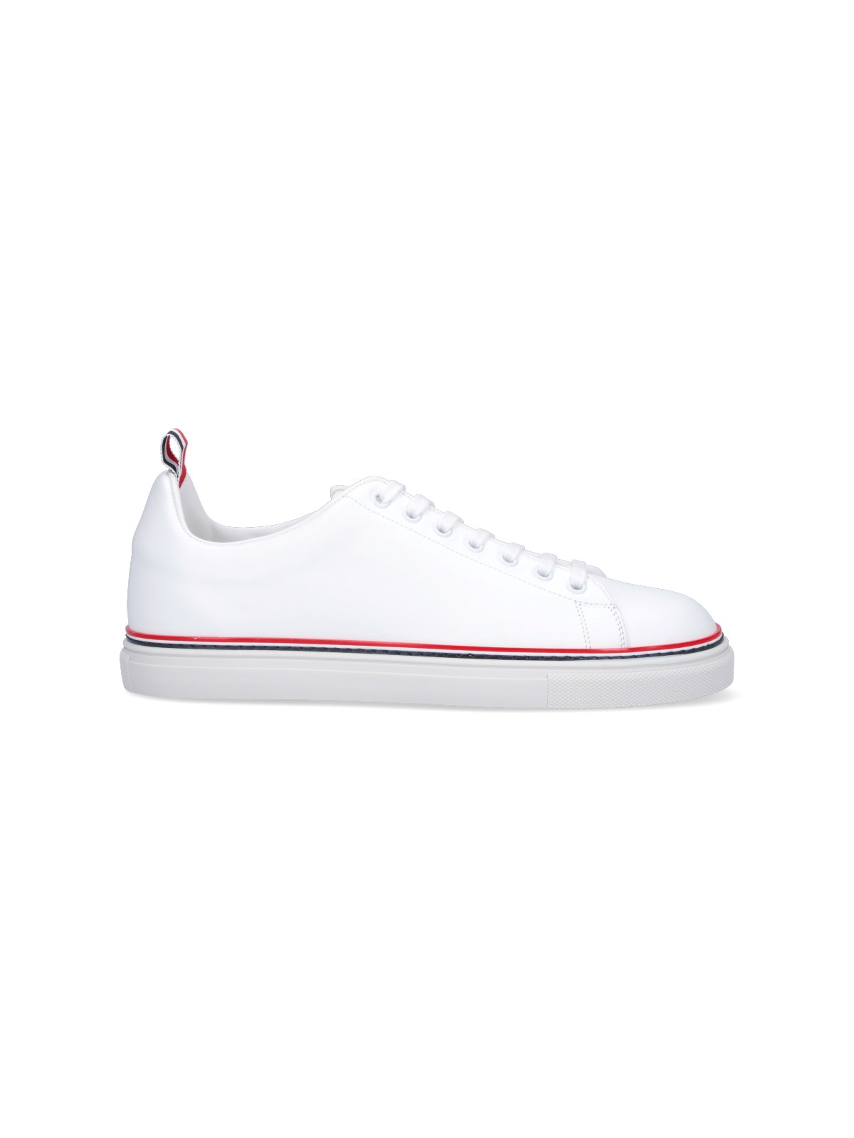 Thom Browne - "heritage" Low-top Sneakers In White