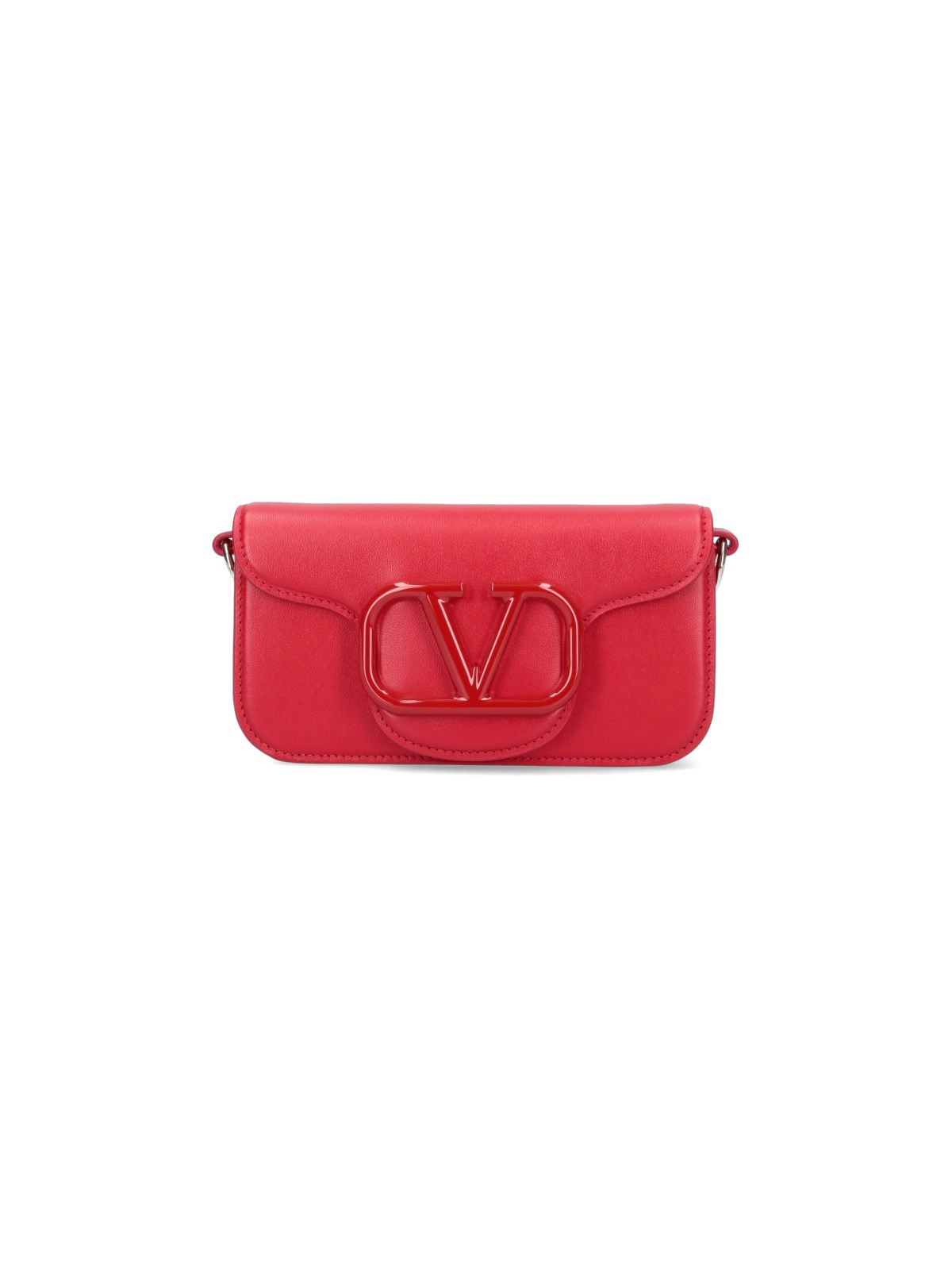 Valentino Garavani 'locò' Small Shoulder Bag In Red