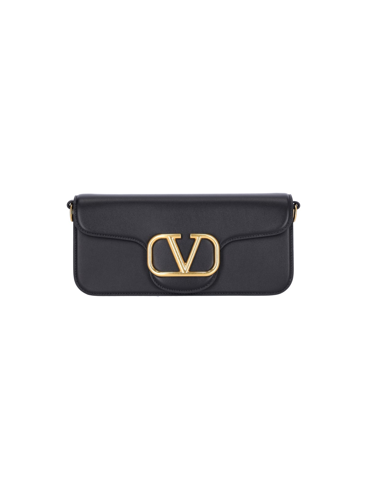 Shop Valentino 'locò' Shoulder Bag In Black  