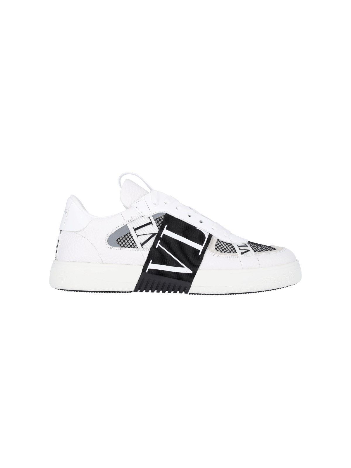 Shop Valentino "vl7n" Sneakers In White