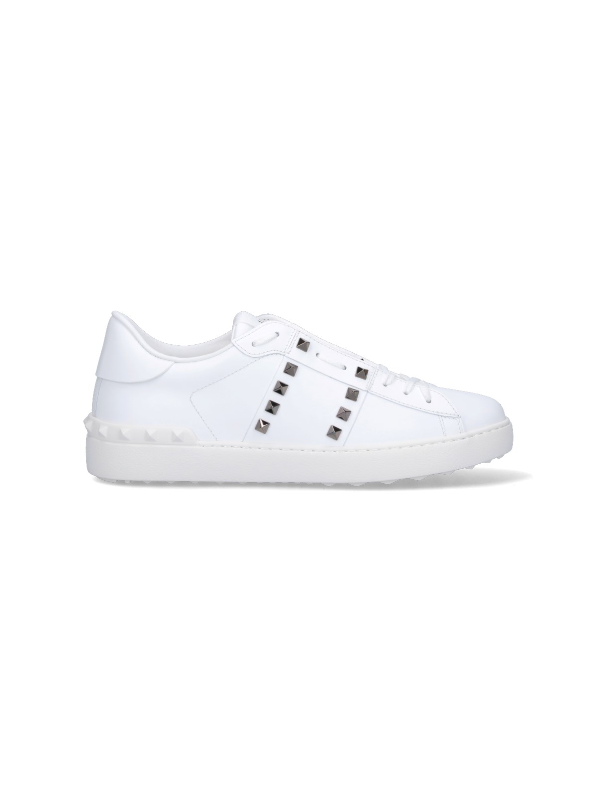 Valentino Garavani "rockstud" Sneakers In White
