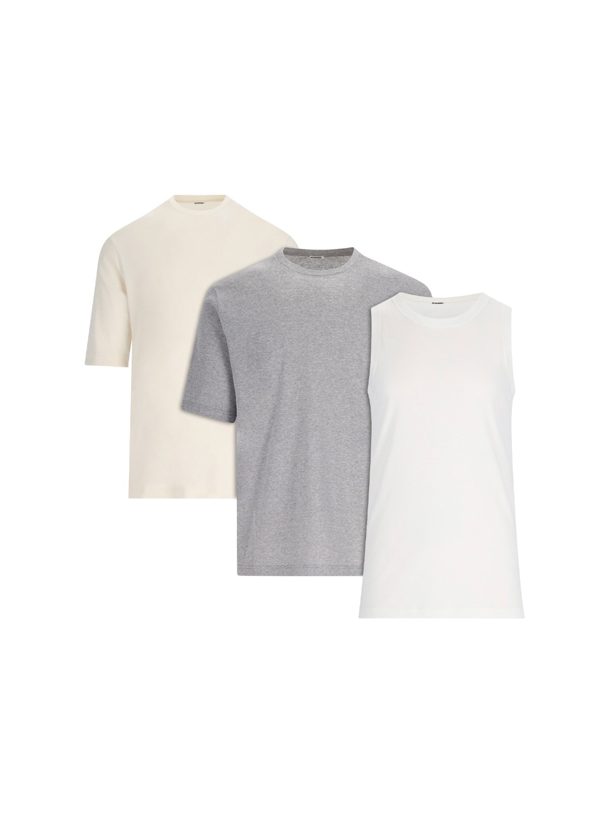 Shop Jil Sander '3-pack' T-shirt Set In Multi