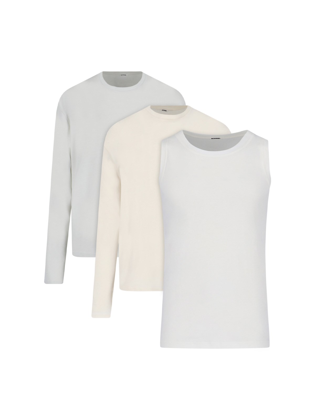 Shop Jil Sander '3-pack' T-shirt Set In White
