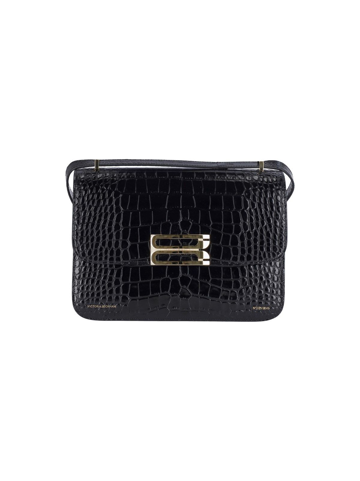 Shop Victoria Beckham 'jumbo Frame' Shoulder Bag In Black  