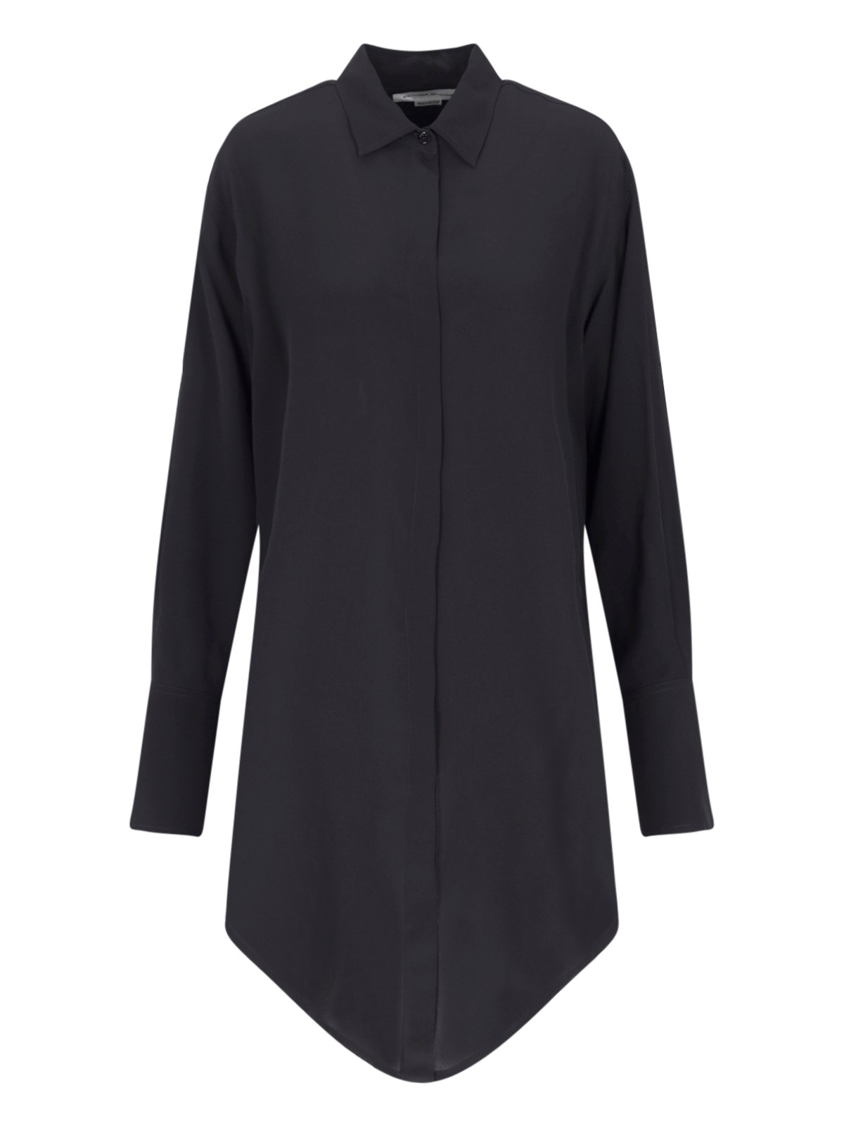 Shop Victoria Beckham Silk Shirt In Black  