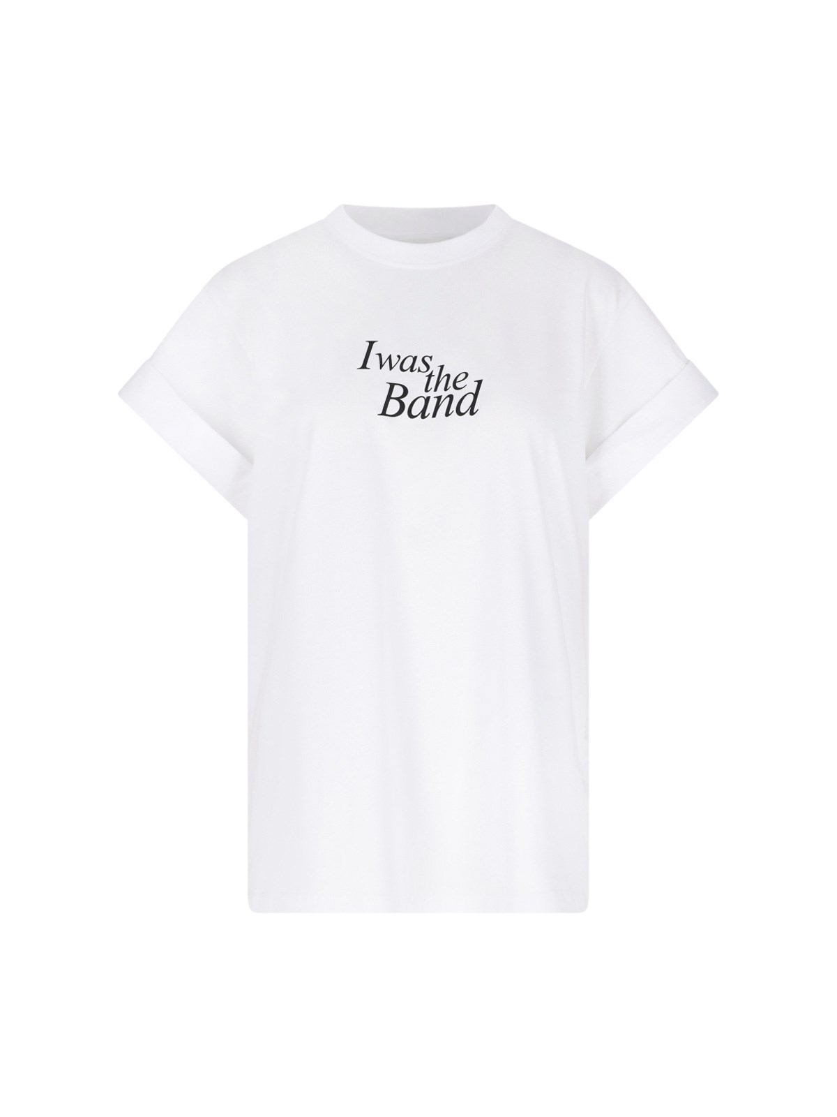 Shop Victoria Beckham 'slogan Print' T-shirt In White