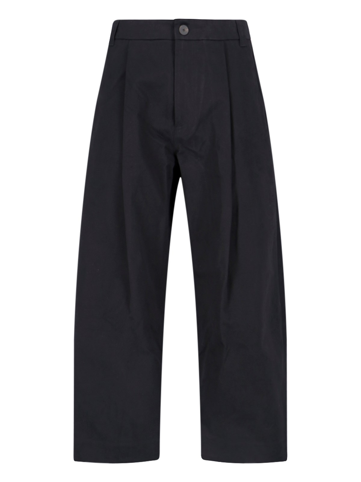 Shop Studio Nicholson 'sorte' Pants In Black  
