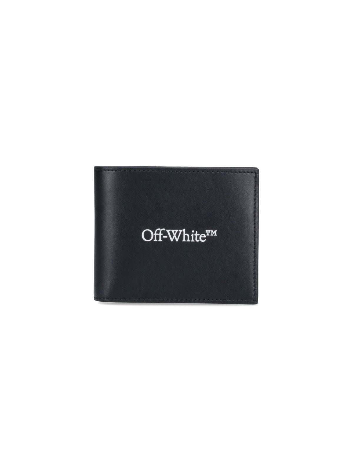 Shop Off-white Bi-fold Wallet In Black  