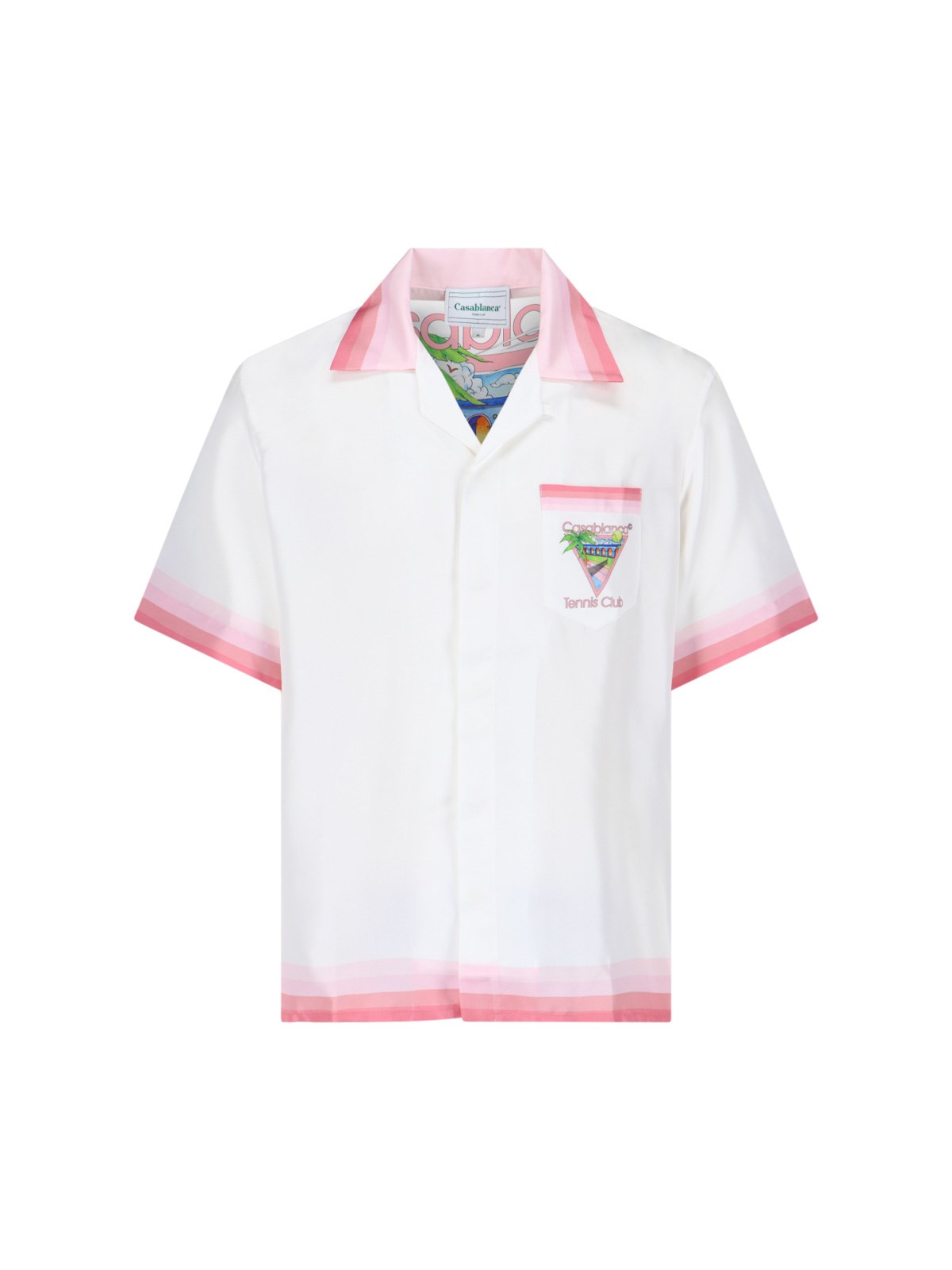 Shop Casablanca 'tennis Club' Shirt In White