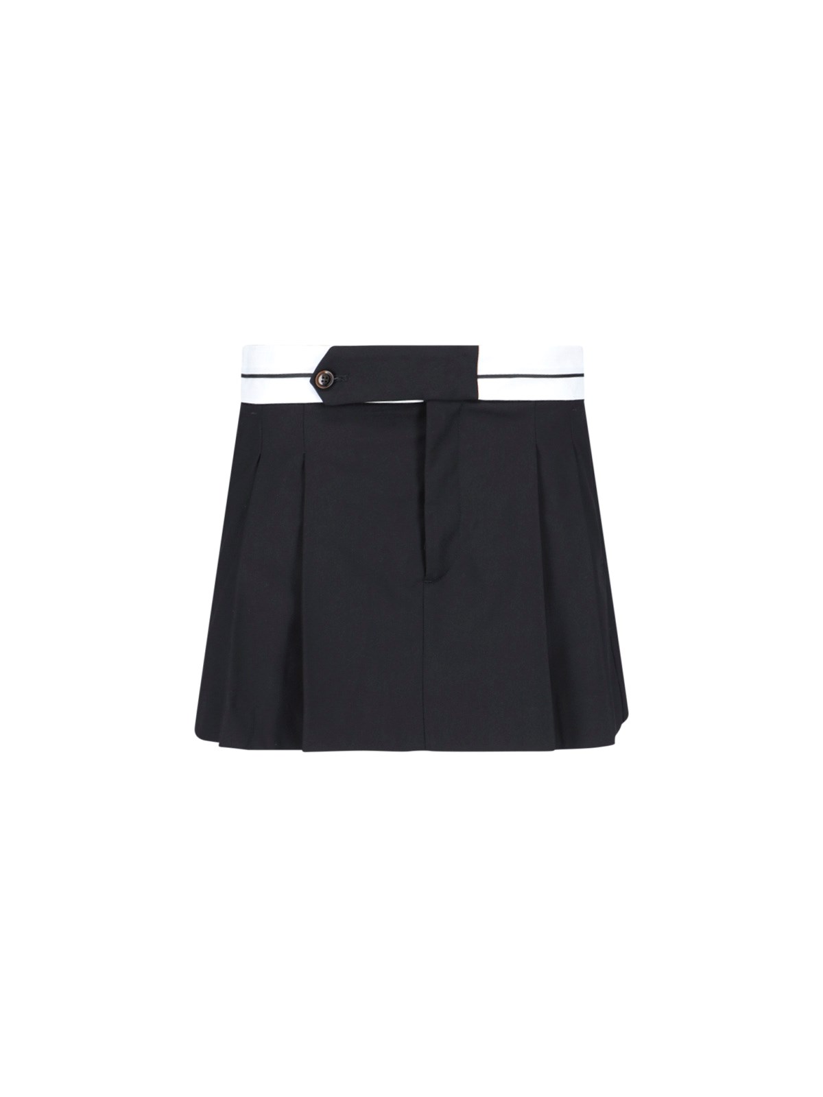 Shop The Garment Mini Skirt "pluto" In Black  