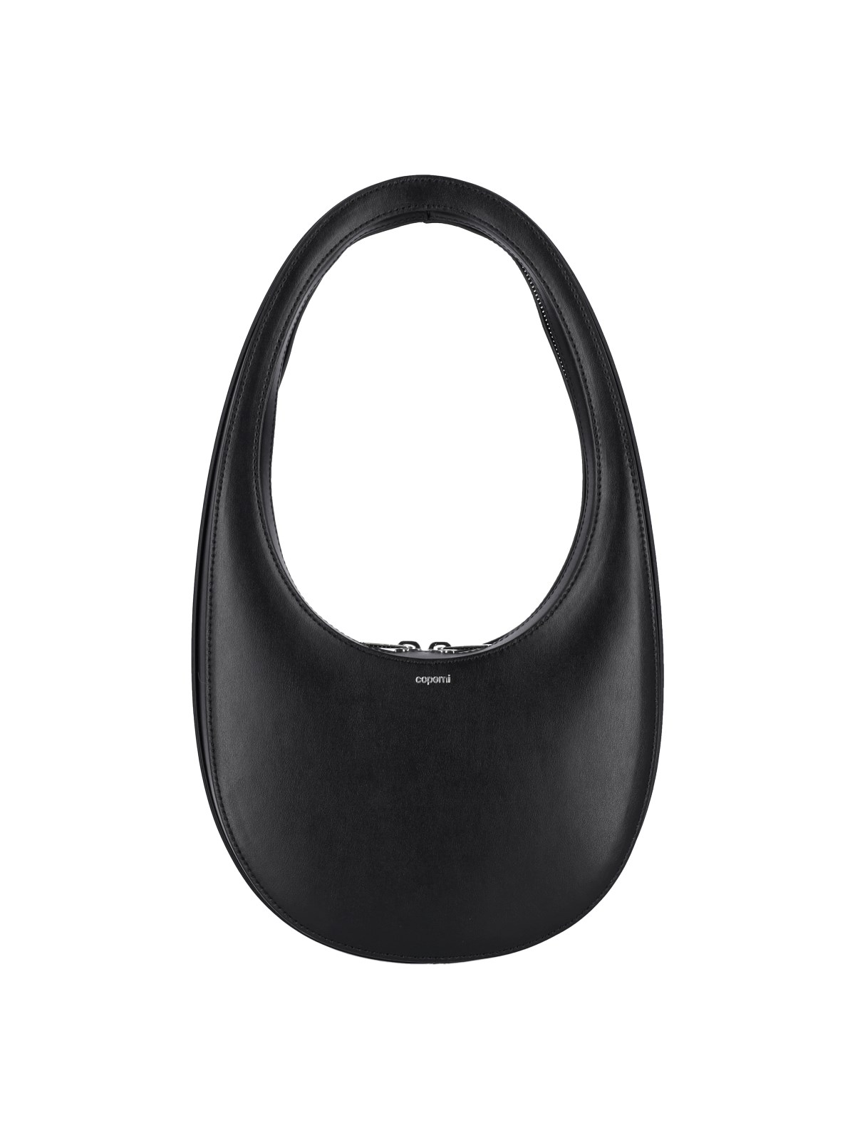 Shop Coperni "swipe" Shoulder Bag In Black  
