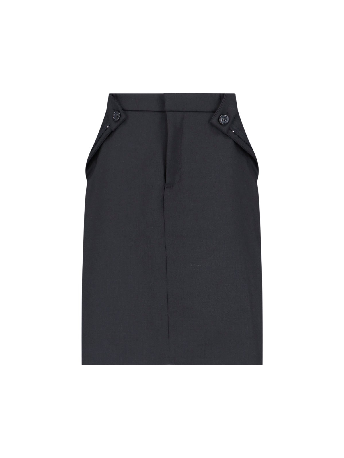 Shop Coperni Cut-out Detail Skirt In Black  