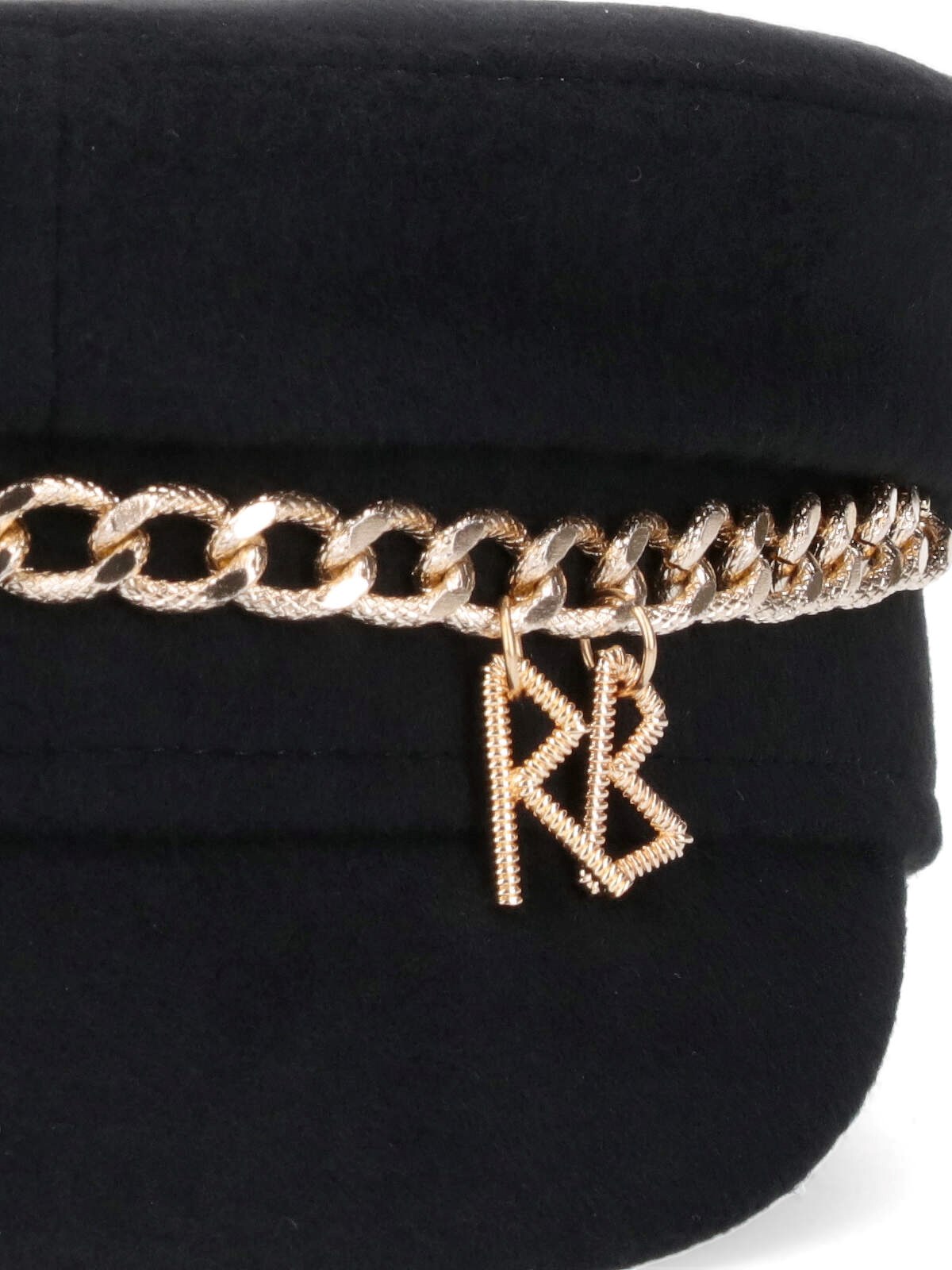 Ruslan outlet Baginskiy Chain Detail Baker Boy Hat