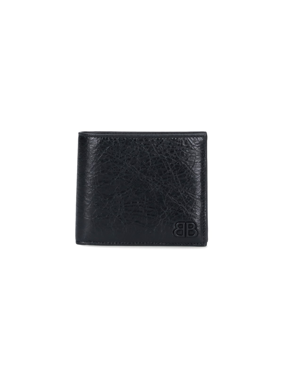 Shop Balenciaga "monaco" Wallet In Black  
