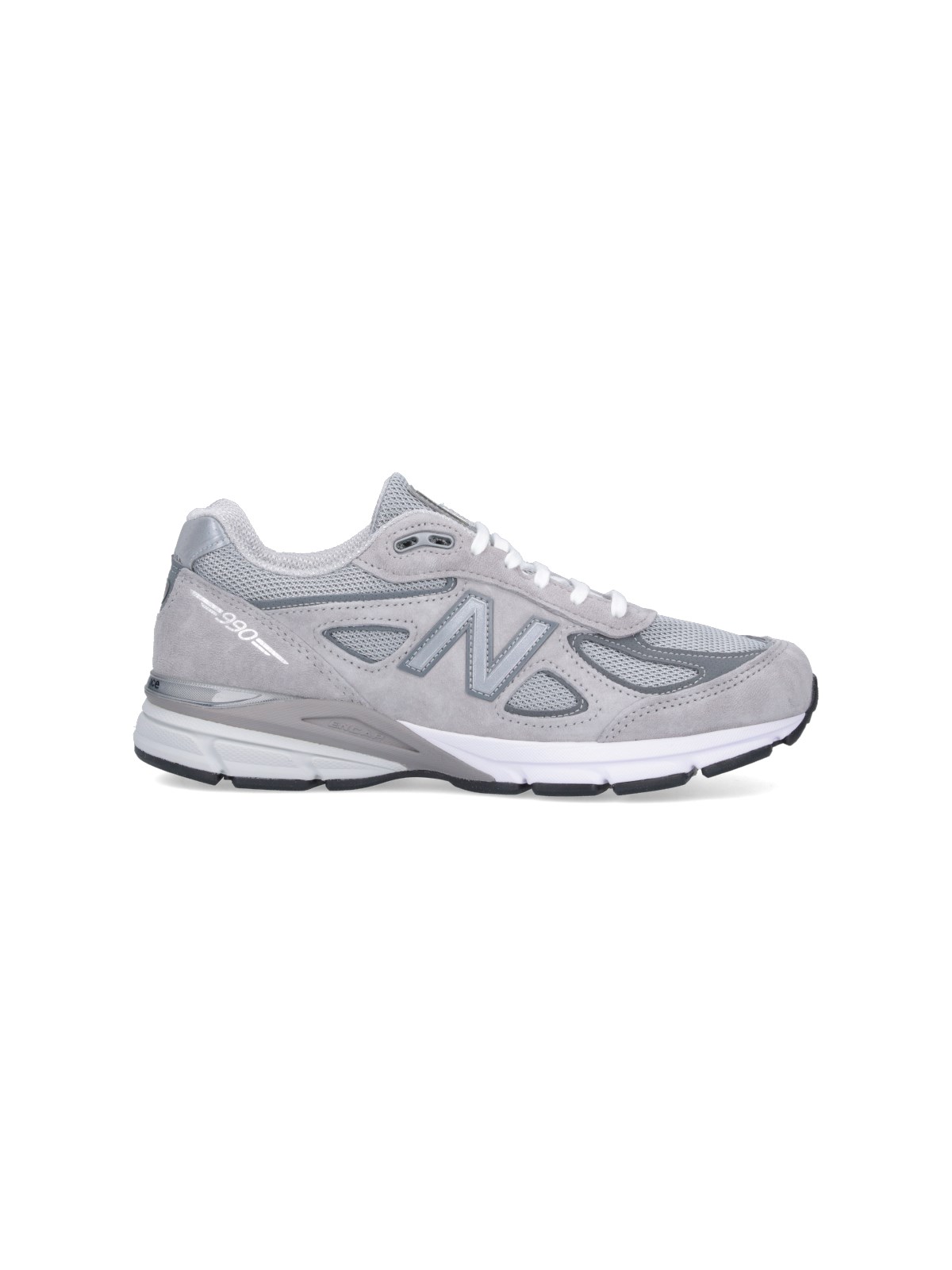 Shop New Balance X Teddy Santis "990v4" Sneakers In Gray