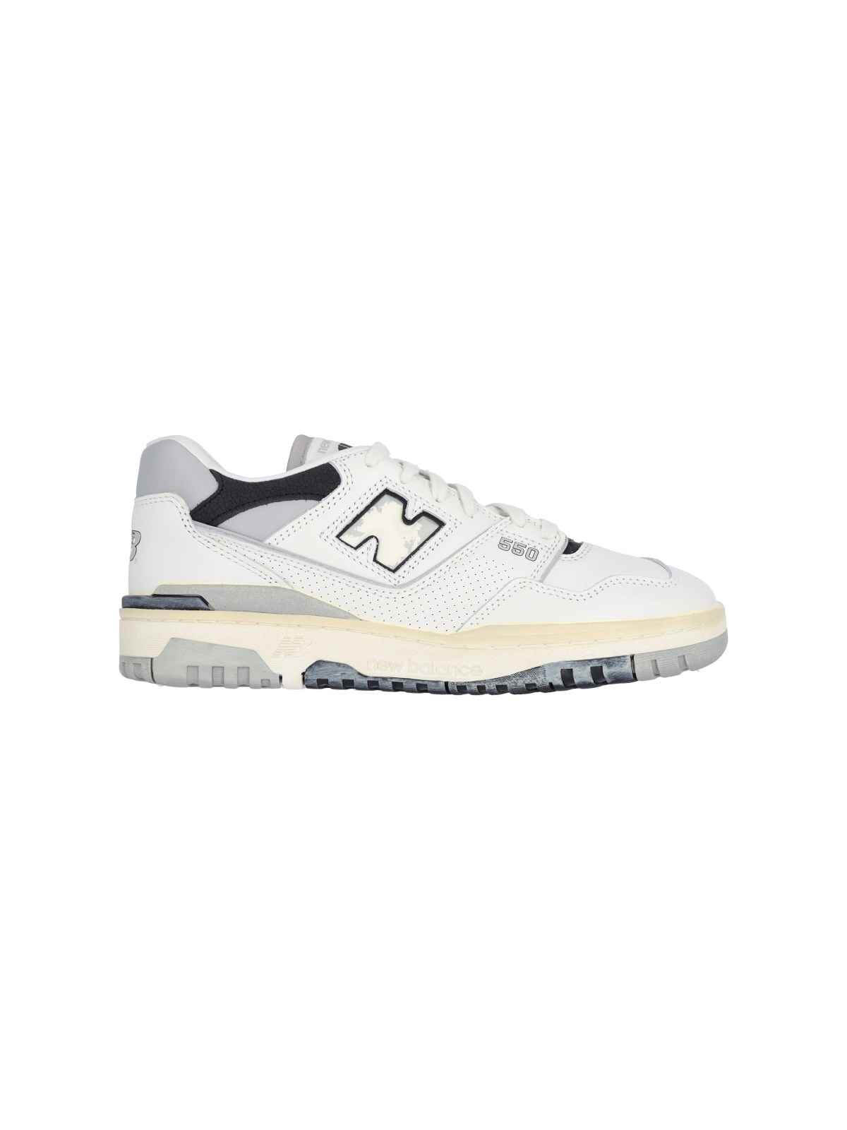 Shop New Balance '550' Sneakers In Gray