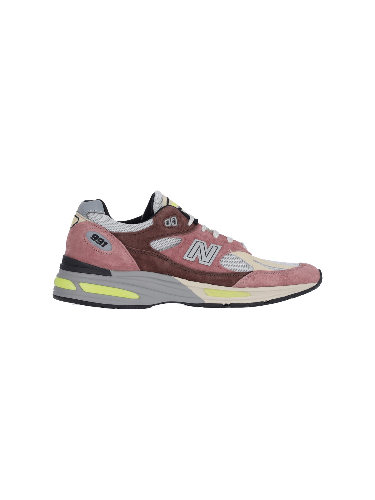 Shop New Balance 'made In Uk 991v2' Sneakers In Pink