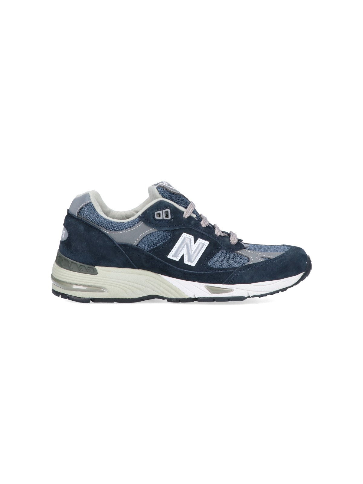 Shop New Balance '991v1' Sneakers In Blue