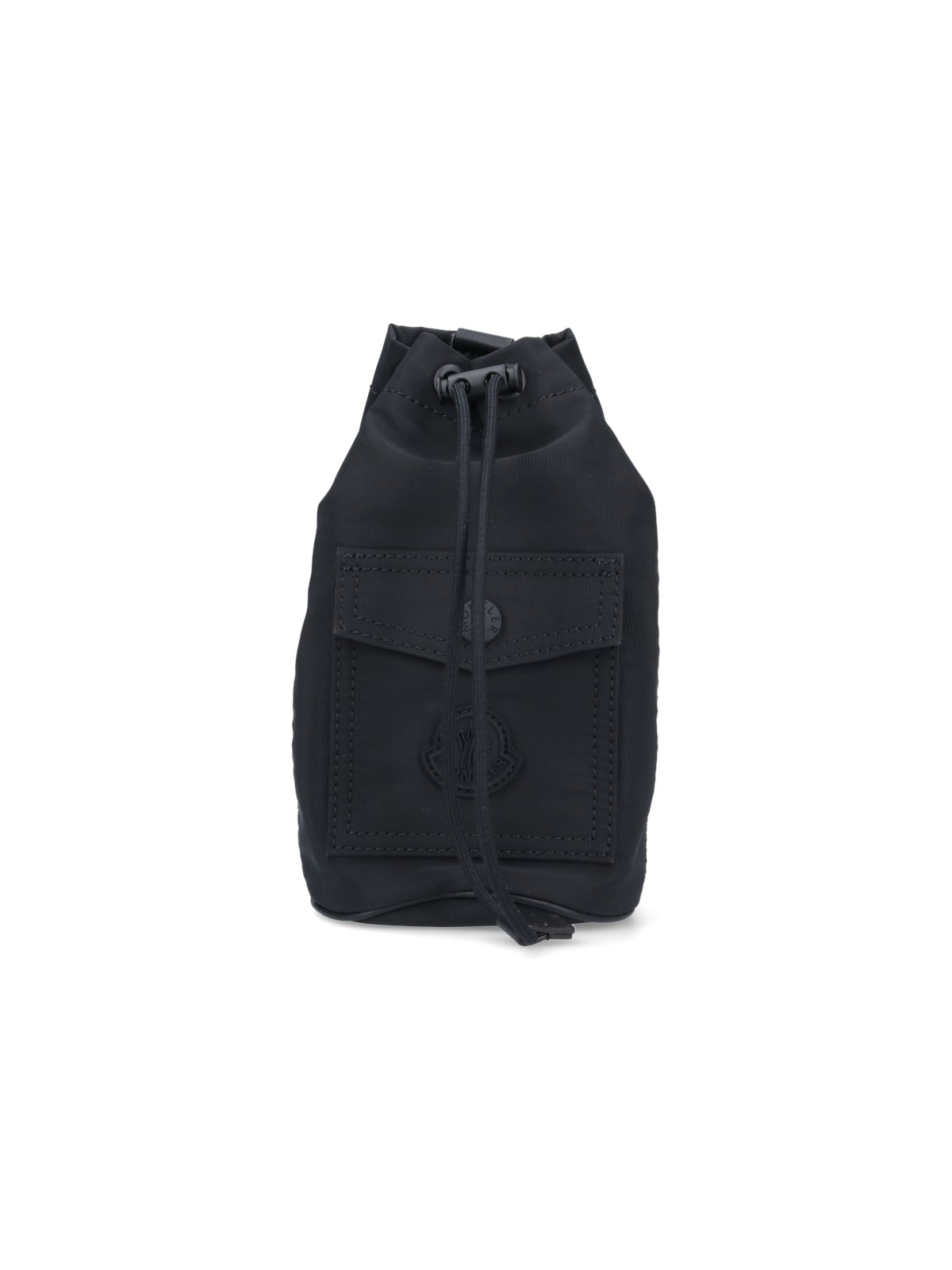 Moncler "makaio" Crossbody Bag In Black  