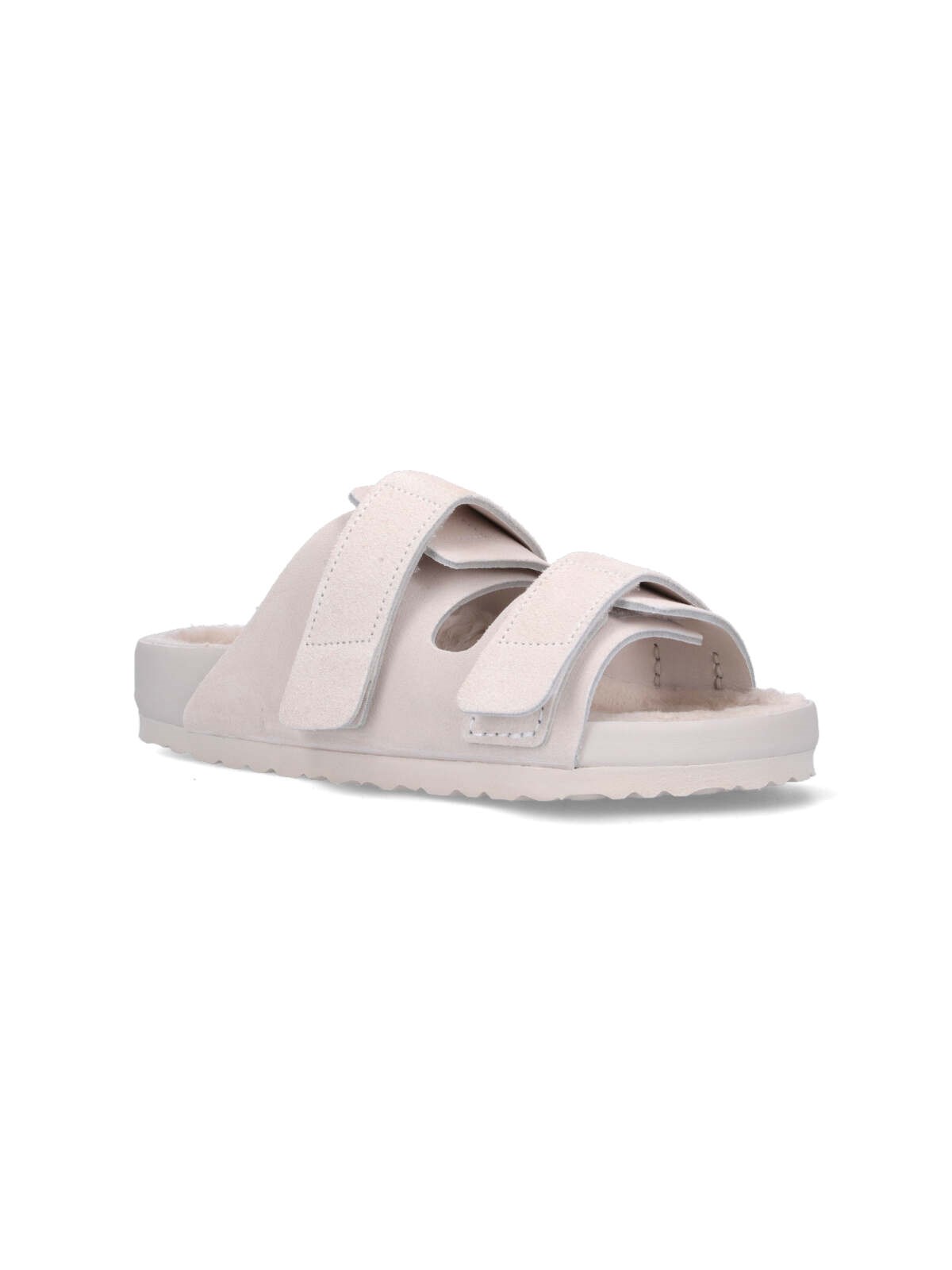 サンダル・ミュール TEKLA X UJI SANDALS Birkenstock x Tekla Uji Handstitch Shearling Lined Sandals