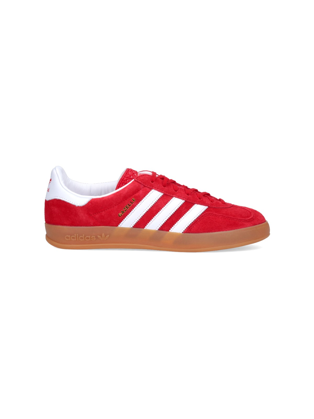 Shop Adidas Originals "gazelle Indoor" Sneakers In Red