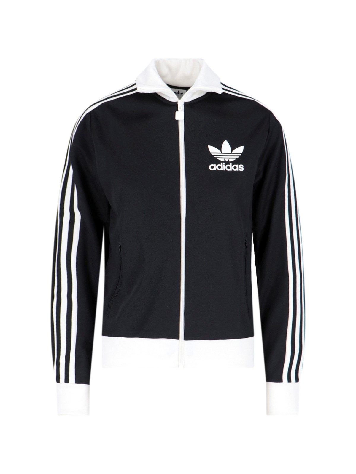 Adidas Originals 'beckenbauer' Sporty Sweatshirt In Black  