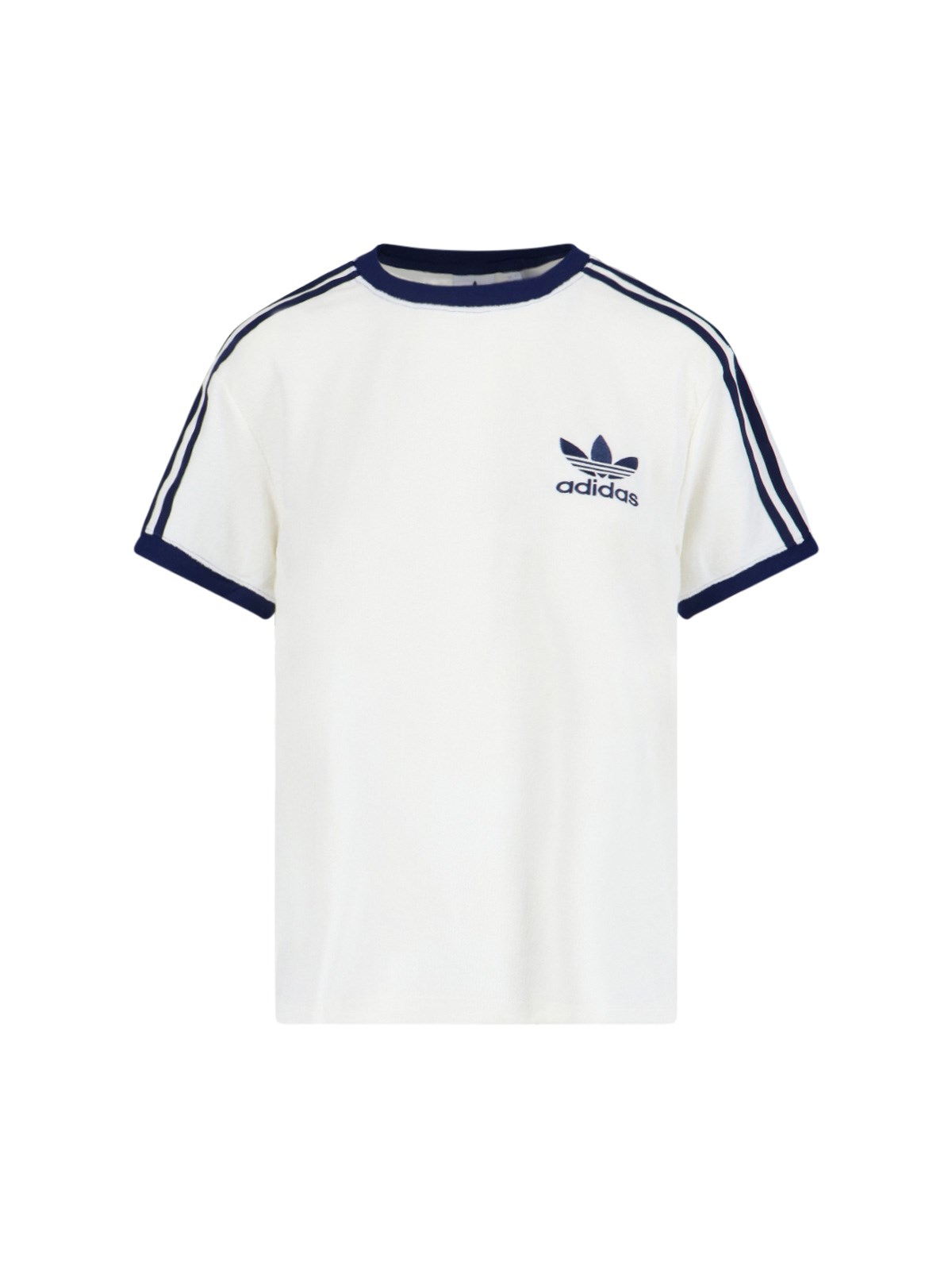 Shop Adidas Originals 'sports Club' T-shirt In White
