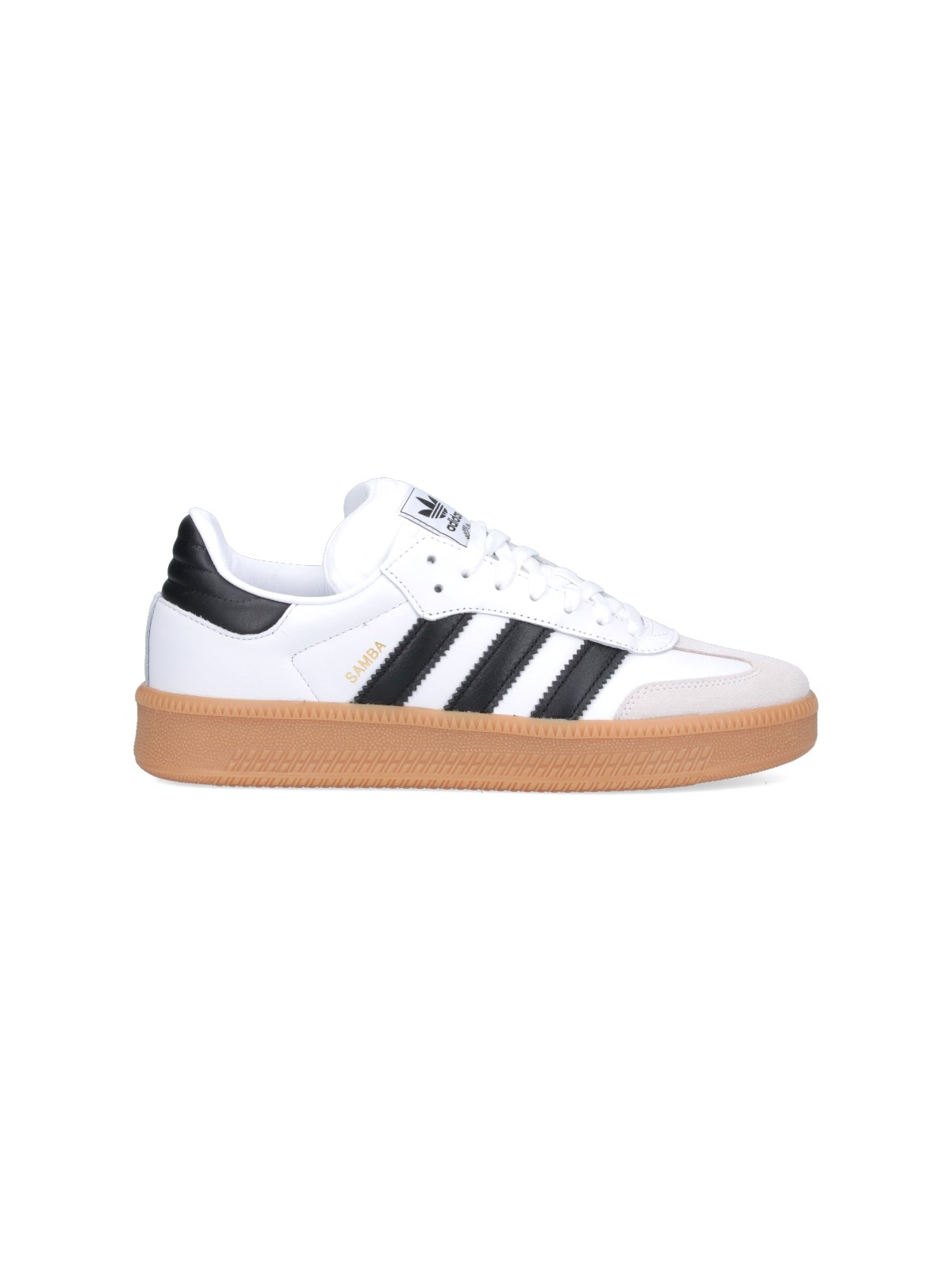 Shop Adidas Originals "samba Xlg" Sneakers In White