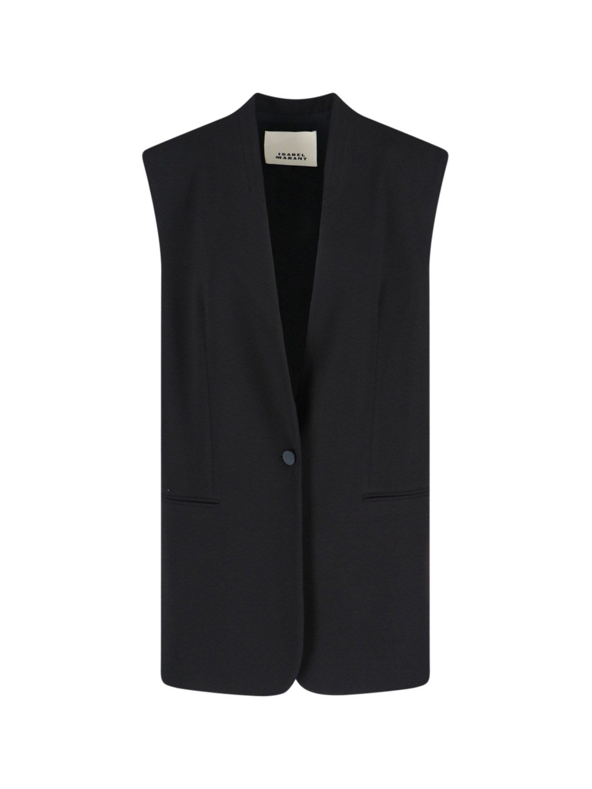 Shop Isabel Marant 'emara' Vest In Black  