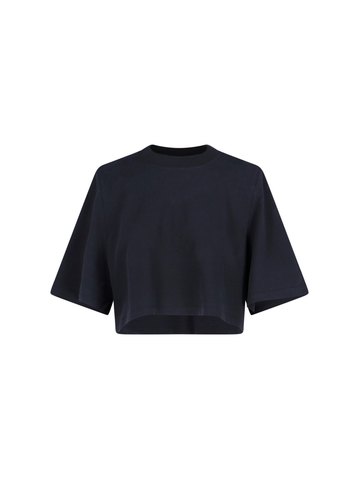 Isabel Marant Cropped T-shirt In Black  