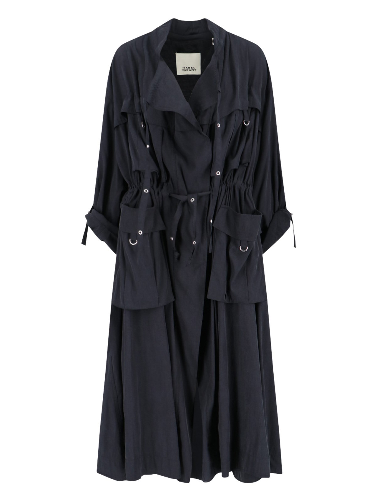 Shop Isabel Marant 'garance' Coat In Black  