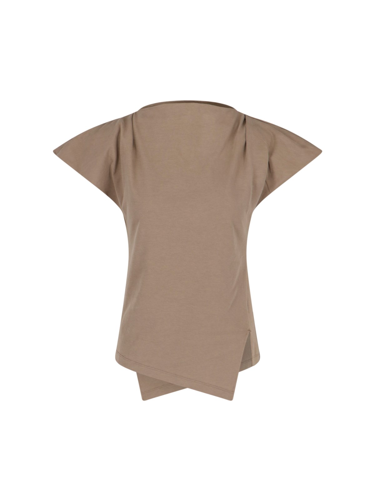 Isabel Marant 'sebani' T-shirt In Brown