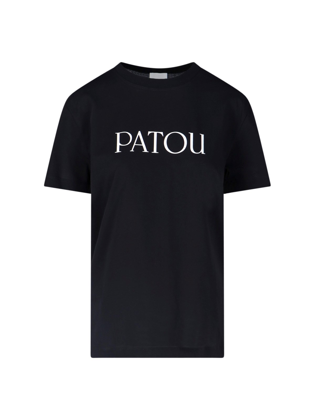 Shop Patou Logo T-shirt In Black  
