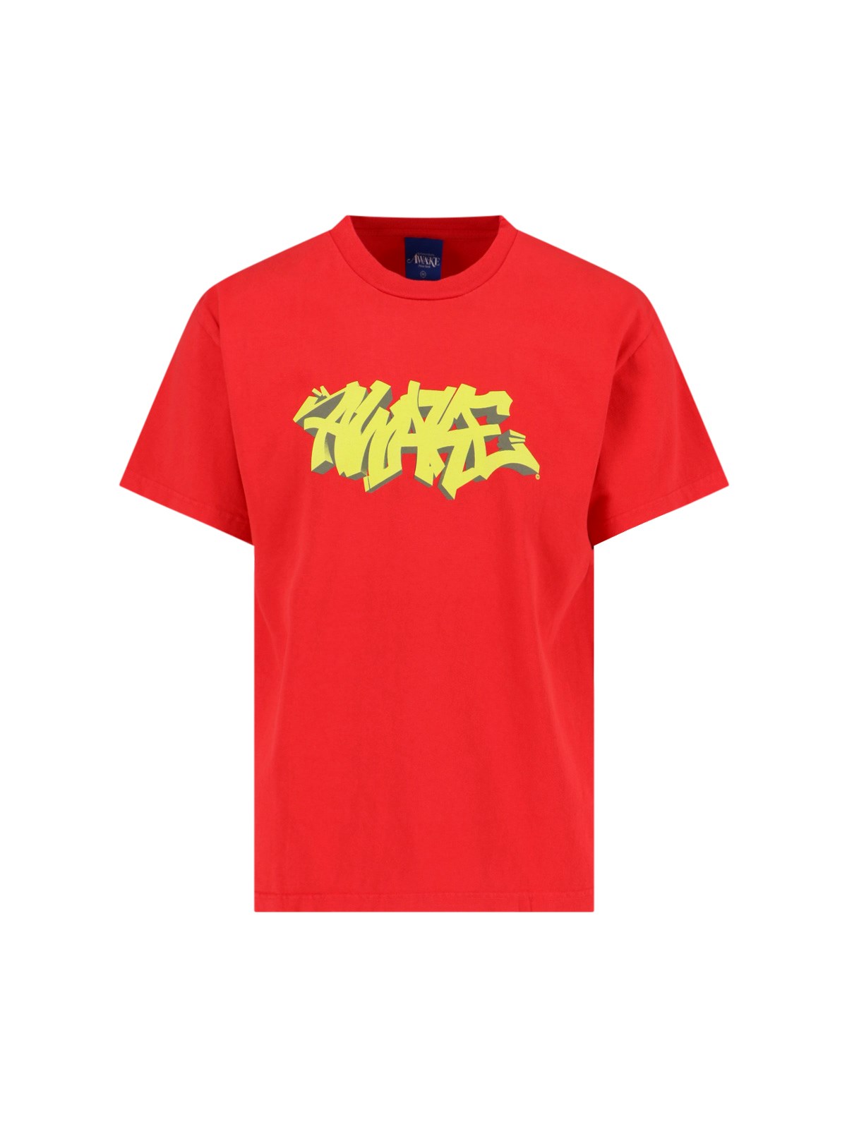 Shop Awake Ny 'graffiti' T-shirt In Red