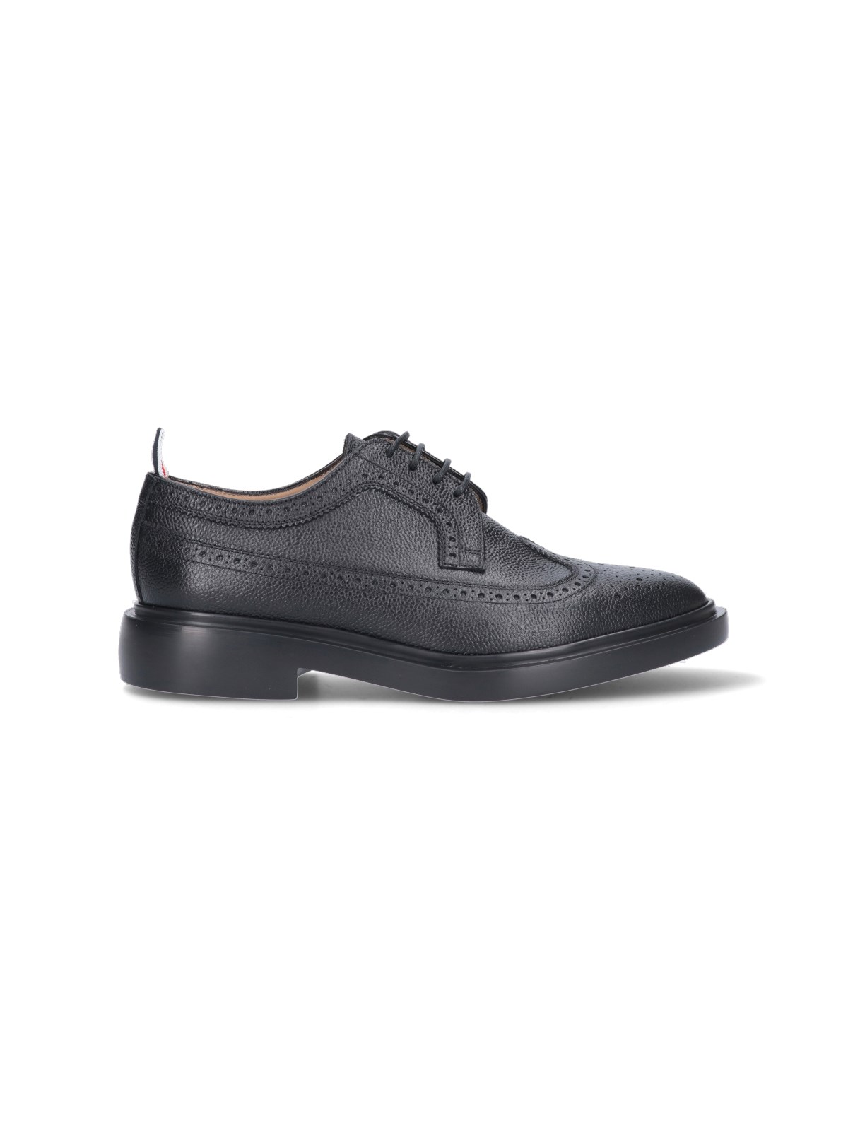 Shop Thom Browne Classic Brogue Shoes In Black  