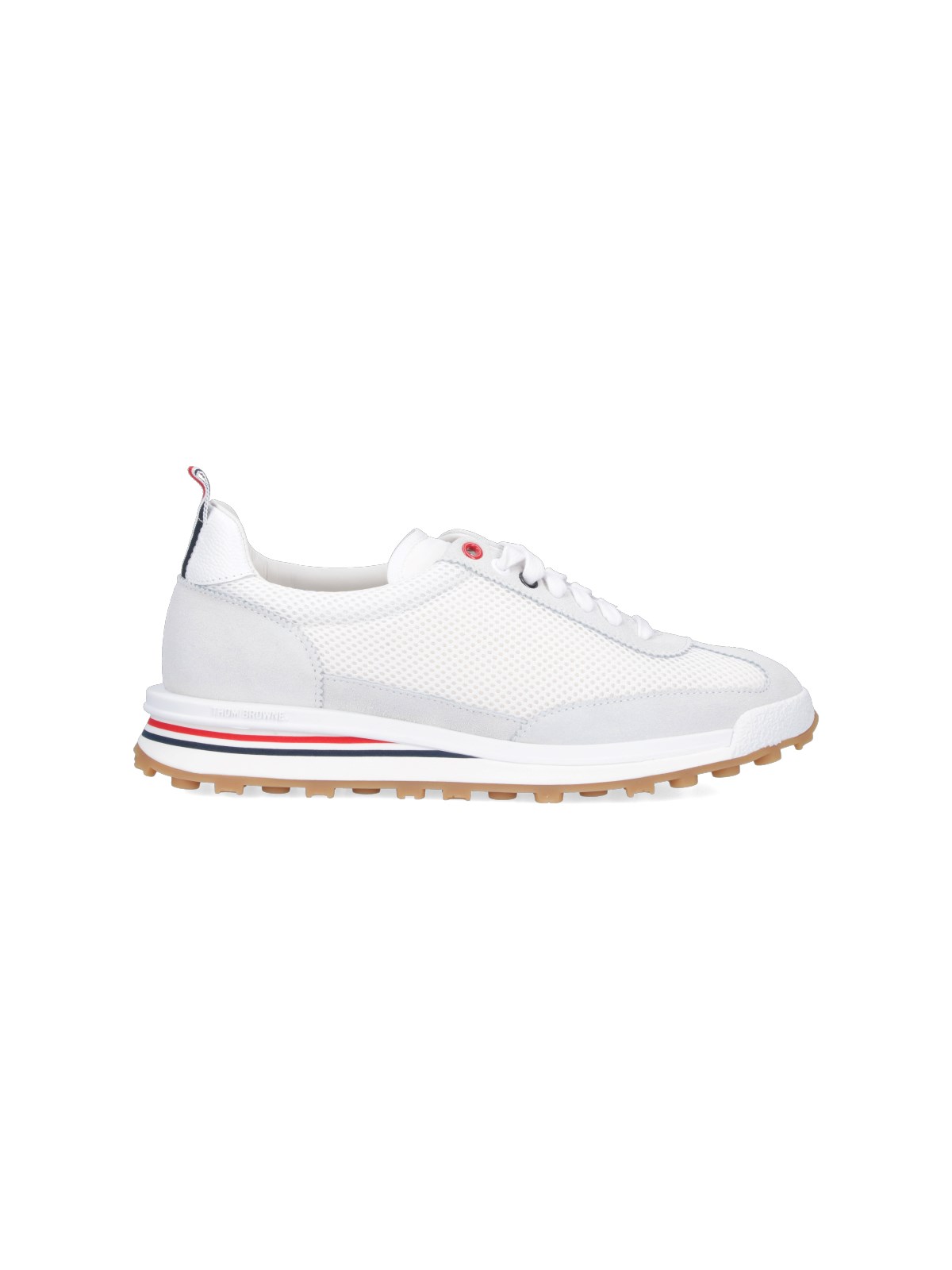 Shop Thom Browne "tech Runner" Sneakers In White